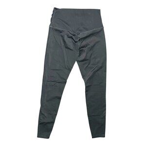 Halara Crossover Waist Workout Active Yoga Leggings Ruched Sz XXS Army Green
